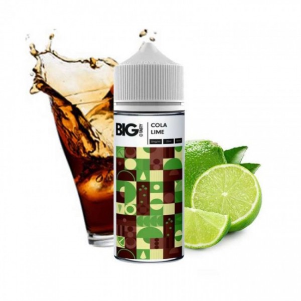 MY VAPERY COLA WITH LIME BIG TASTY FLAVOUR SHOT 120ML